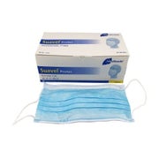 Meditrade Suavel® Protec Mundschutz, blau – OP-Maske Typ II R, 3-lagig 50 St