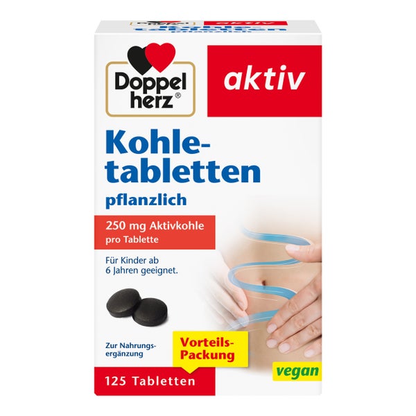 Doppelherz Kohletabletten 125 St