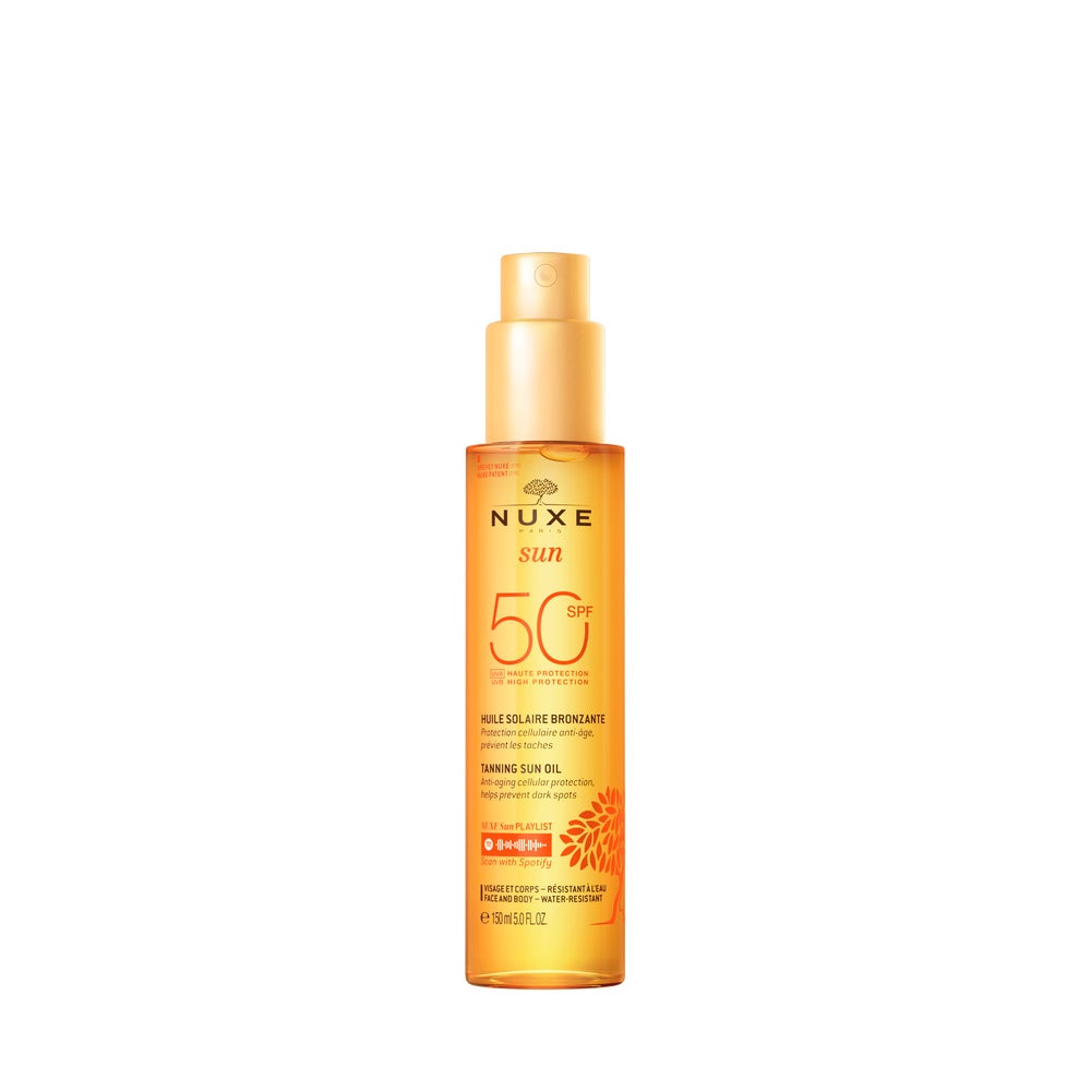 Nuxe, Sun Huile Solaire Bronzante SPF 50 150 ml