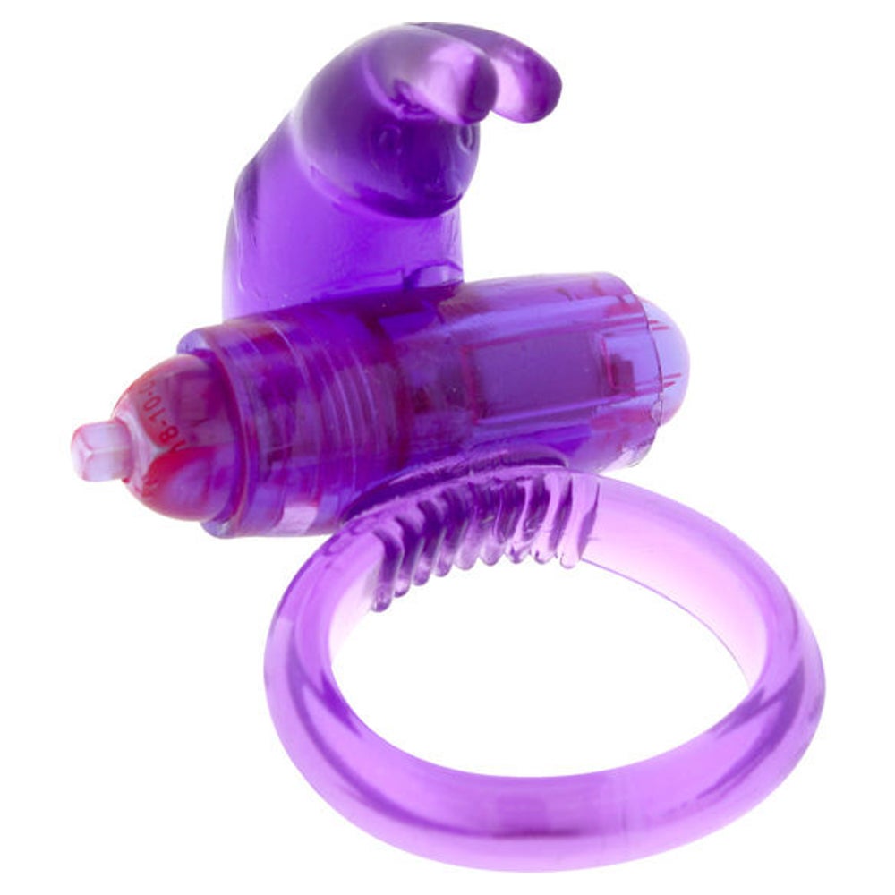 Seven Creations - Lila Silikon-vibratorring 1 St