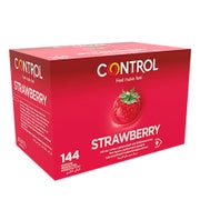 Control Condoms - Adapta Erdbeerkondome 144 St