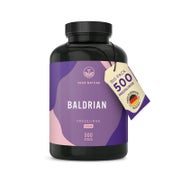 Baldrian Presslinge - Baldrianwurzelpulver, 8 Monate Vorrat 500 St