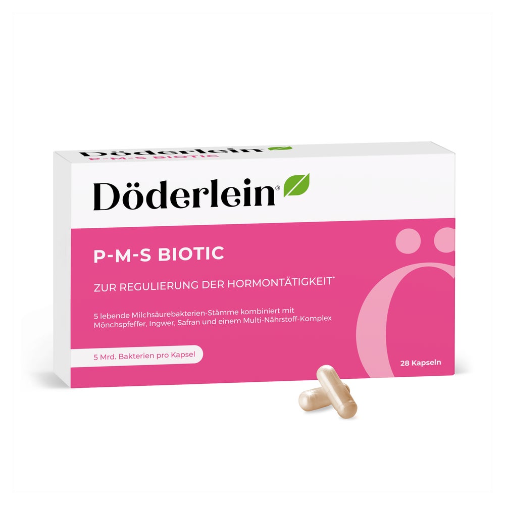 DÖDERLEIN P-M-S Biotic Laktobazillen+Mönchspfeffer 28 St