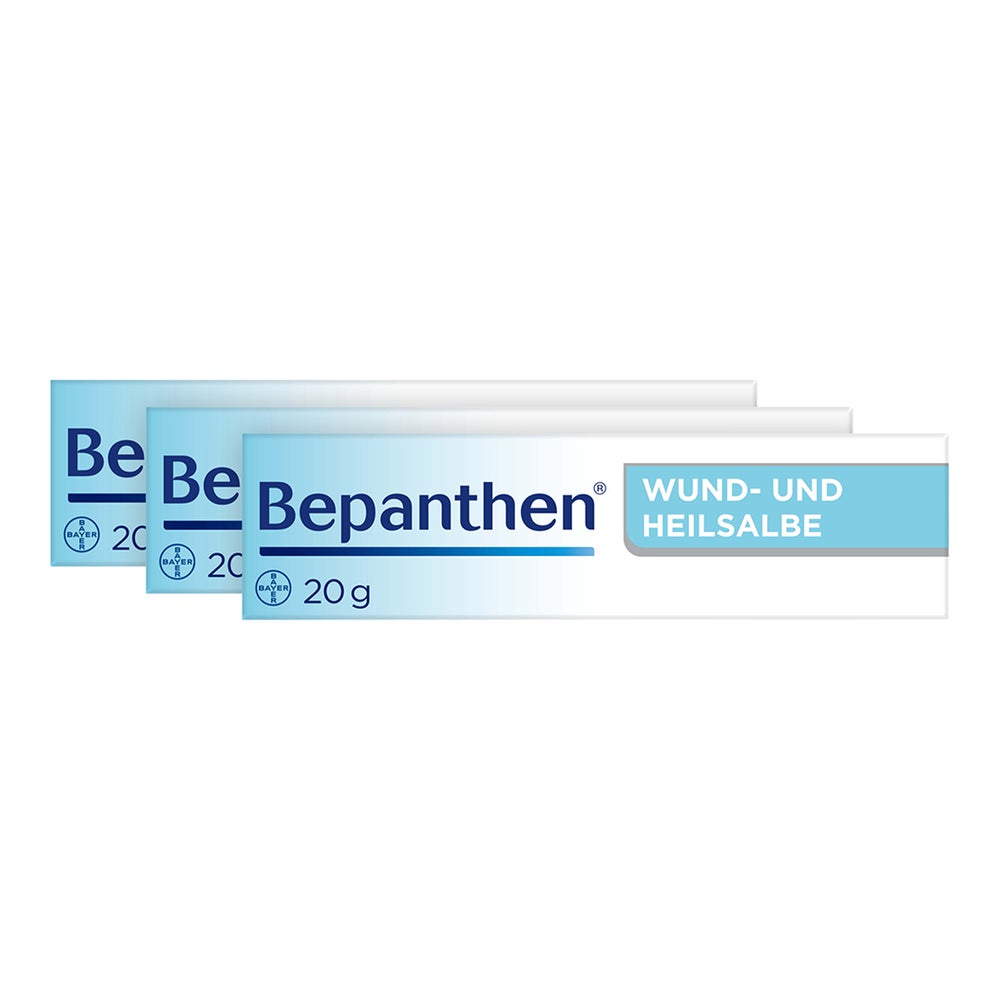 Bepanthen® Wund- und Heilsalbe Dreierpack 3X20 g