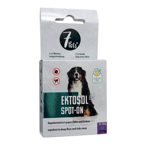 7Pets Ektosol EC Spot-On für Hunde, XL - 3x 4,5 ml 1 St
