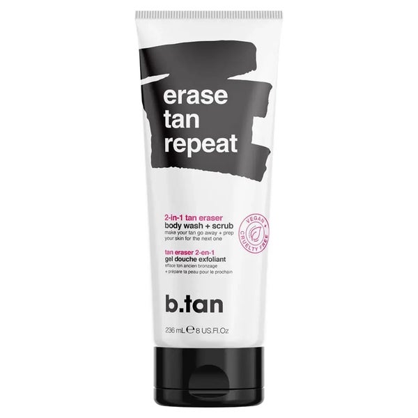 b.tan Erase Tan Repeat Duschgel-Peeling 236 ml