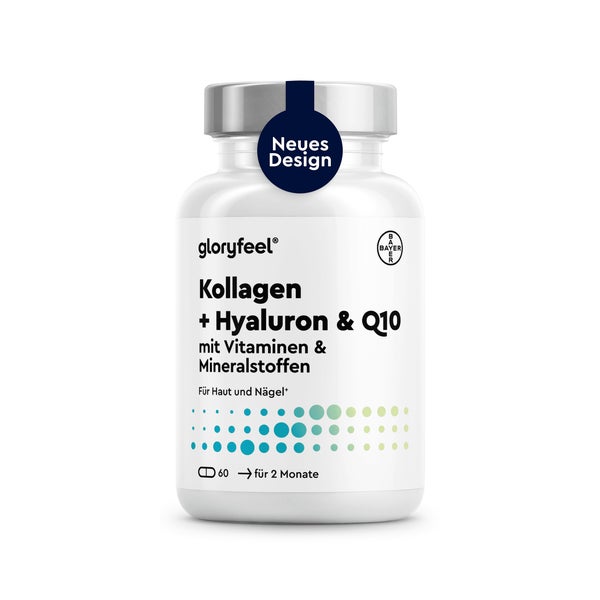 gloryfeel® Kollagen + Hyaluronsäure + Q10 60 St