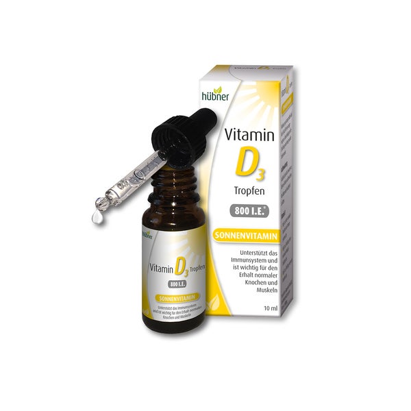Hübner Vitamin D3 Tropfen 10 ml