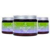 BitterLiebe Ballaststoff Pulver mit Brombeere Geschmack - Mix aus Flohsamenschalen gemahlen, Inulin (Präbiotika), Apfelfaser und Akazienfaser - Multi Ballaststoff Komplex, die perfekte Darmkur - 300g 3x 300 g