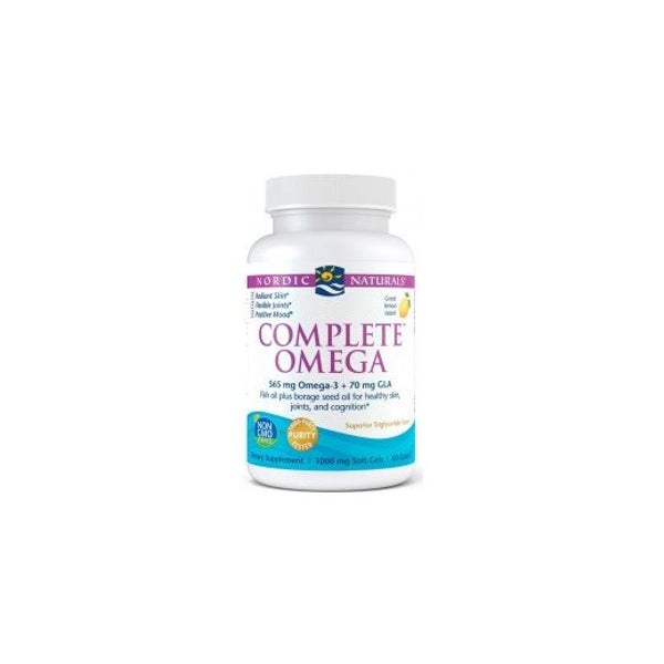 Komplettes Omega 565 mg Zitrone, Weichkapseln 60 St