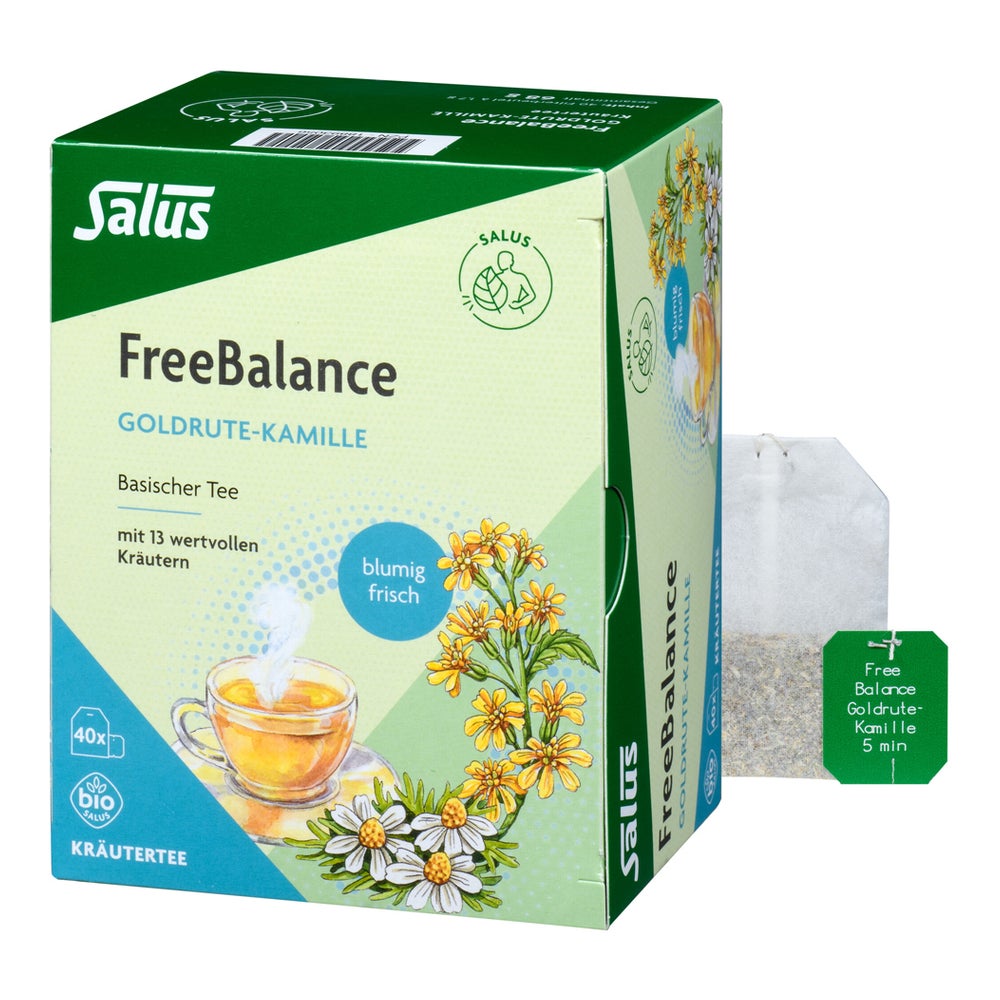 Salus FreeBalance Goldrute-Kamille Basischer Tee 40 St