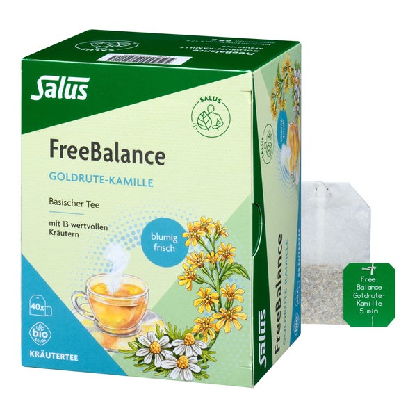 Salus FreeBalance Goldrute-Kamille Basischer Tee 40 St