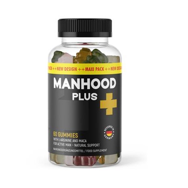 Manhood Plus Gummies | für Männer | mit Maca 60 St