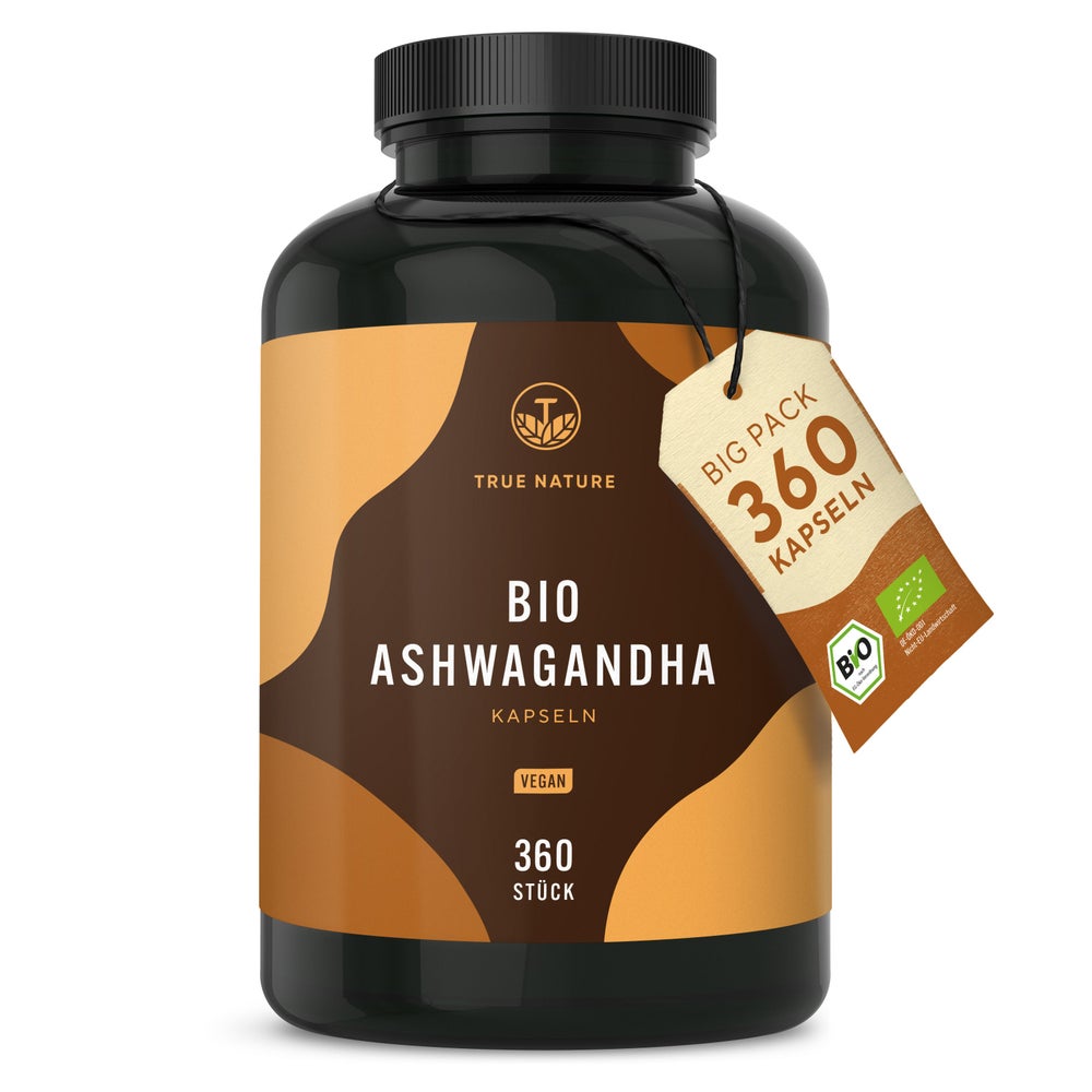 Bio Ashwagandha Kapseln - "Schlafbeere", Vegan & Made in DE 360 St