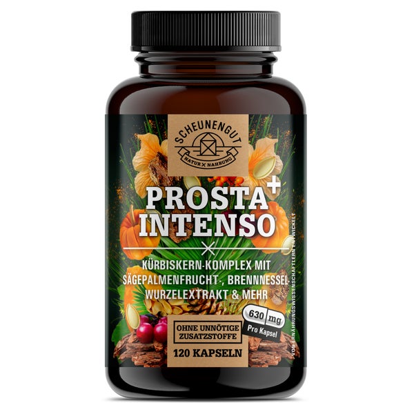 Scheunengut® PROSTA INTENSO+ mit Kürbiskern & Sägepalme 120 St