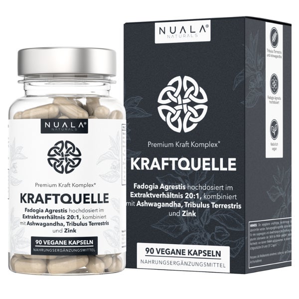 Nuala Naturals® - KRAFTQUELLE Fadogia Agrestis Komplex 90 St