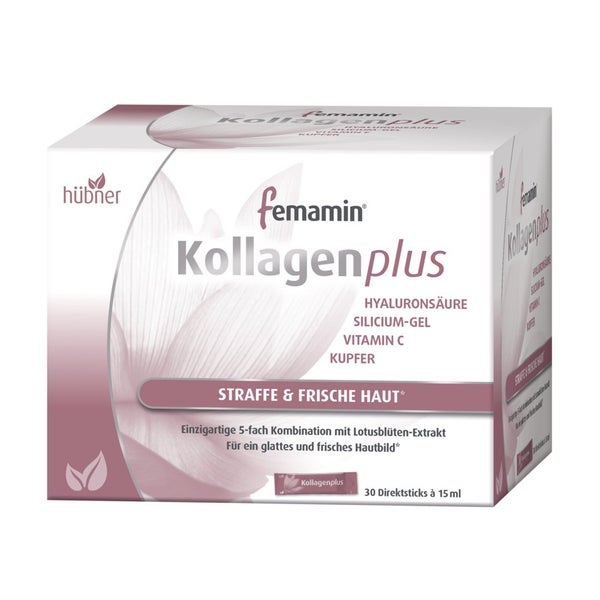 Hübner Femamin Kollagen Plusgel 30 Sticks 450 ml