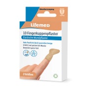 Lifemed Fingerkuppenpflaster 2 Größen Hautf. Allr. 10 St