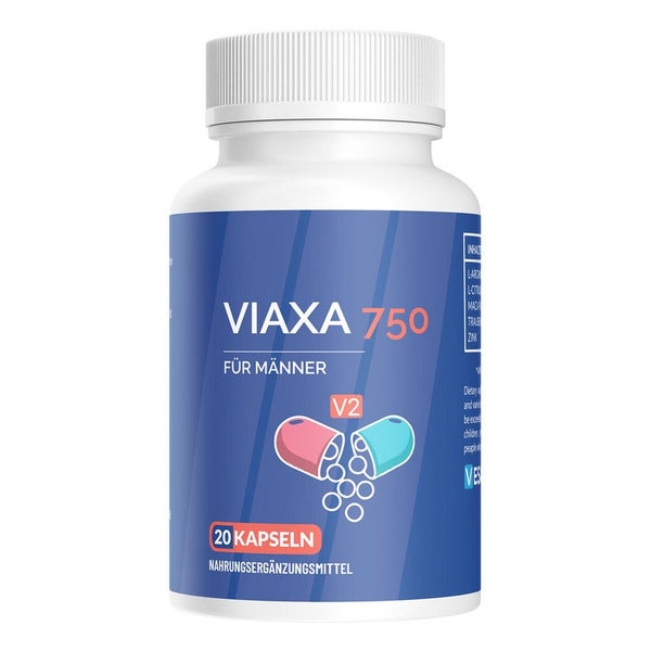 Viaxa 750 | Extremes Mittel für Männer | Hochdosiert 20 St