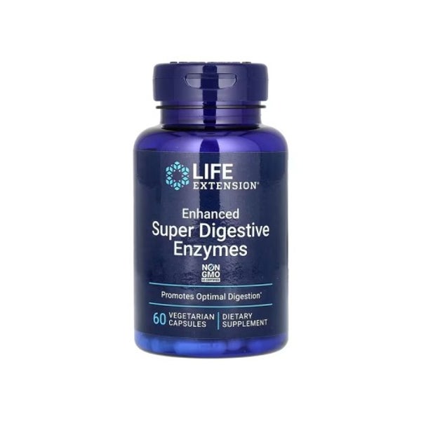Verbesserte Super-Verdauungsenzyme, Gemüsekapseln 60 St