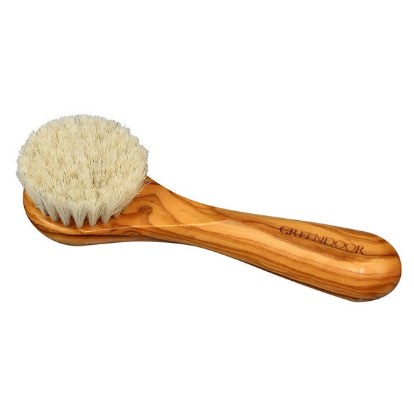 GREENDOOR Gesichtsmassagebürste Olivenholz 1 St