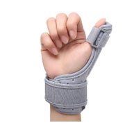 Cool-i Handgelenk & Daumenbandage Grau mit Alu Stütze 1 St