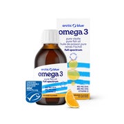 Arctic Blue Full Spectrum Omega 3 Fischöl mit Vitamin D 150 ml