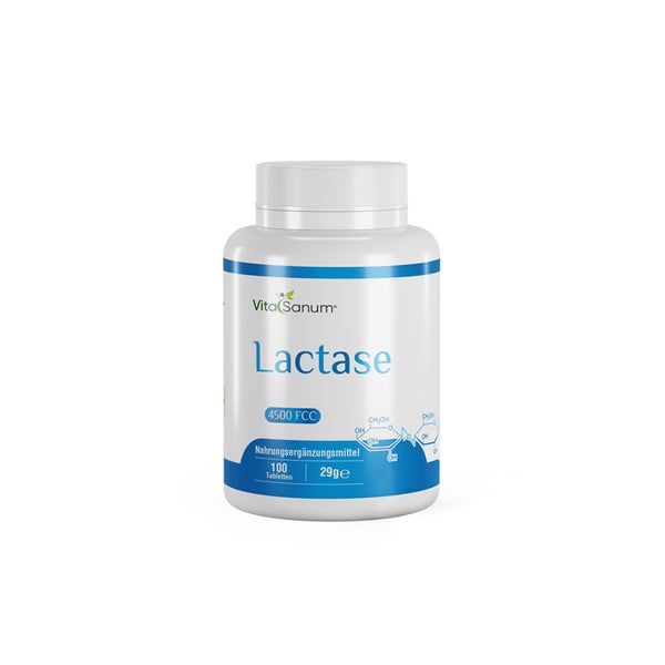 VitaSanum®- Lactase 4500 FCC 100 Tabletten  St