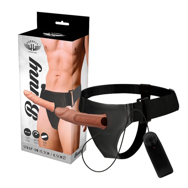 Harness Attraction - Benny - Penishülle mit Vibration 1 St