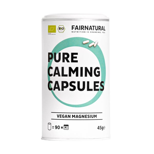 Fairnatural Magnesium Hochdosiert+vegan Kapseln 90 St