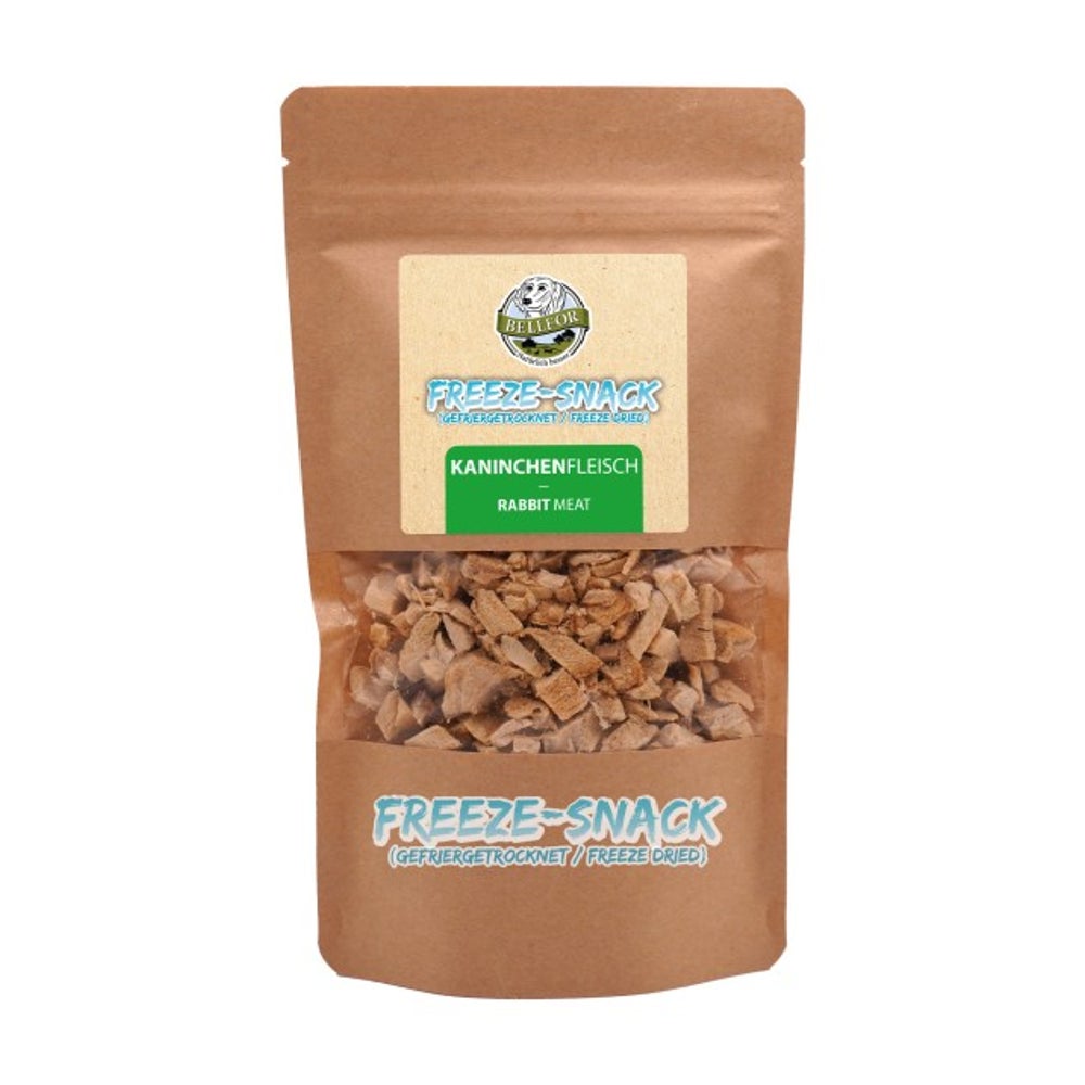Bellfor Gesunder Freeze-Snack für Hunde Kaninchenfleisch 50g 50 g