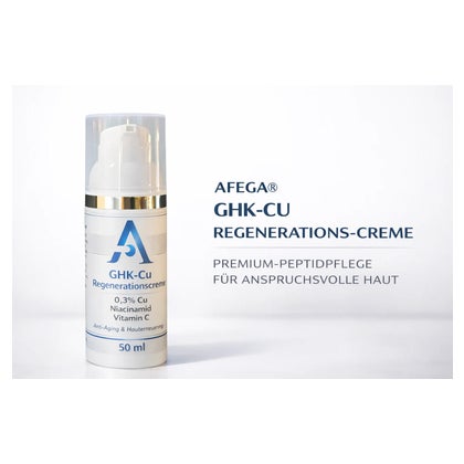 AFEGA® GHK-Cu-Creme 0,3 % – Kupferpeptid-Creme 50 ml 50 g online kaufen