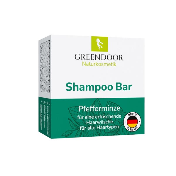 GREENDOOR Shampoo Bar Pfefferminze 75 g