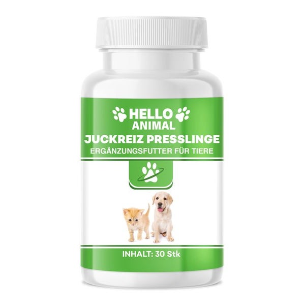 Hello Animal® Juckreiz Presslinge für Hund & Katze 15 g
