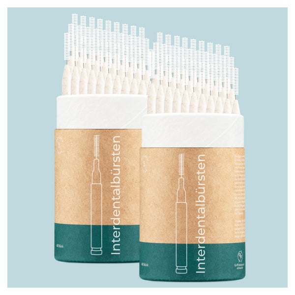 VIGOROUS® Interdentalbürsten nachhaltig ISO 4 (0,7 mm) 80 St