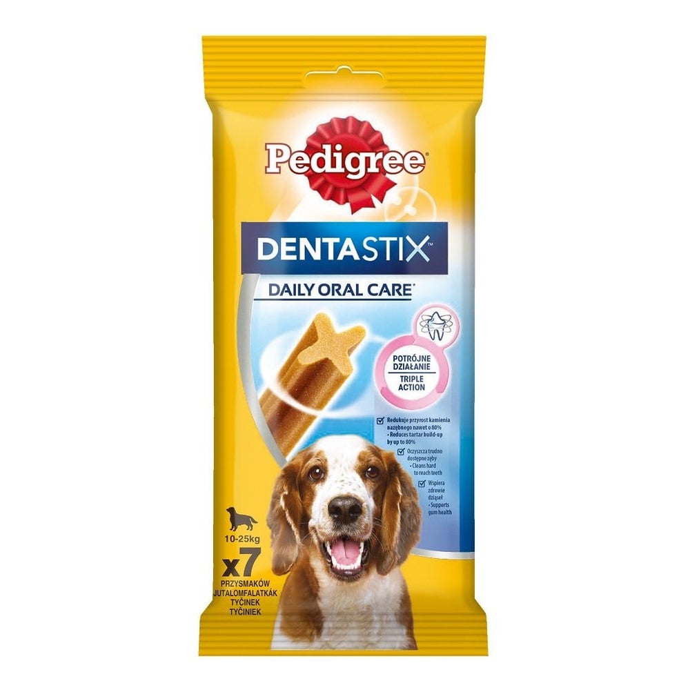 PEDIGREE DentaStix (mittelgroße Rasse) Zahnpflegemittel für Hunde 7stck. 0,18 kg