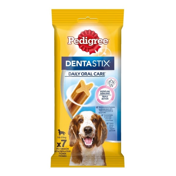 PEDIGREE DentaStix (mittelgroße Rasse) Zahnpflegemittel für Hunde 7stck. 0,18 kg