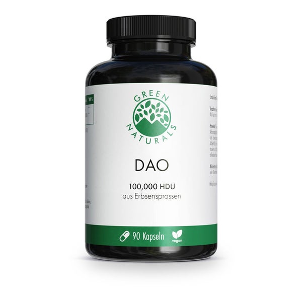 GREEN NATURALS DAO 100 mg vegan zum Histaminabbau 90 St