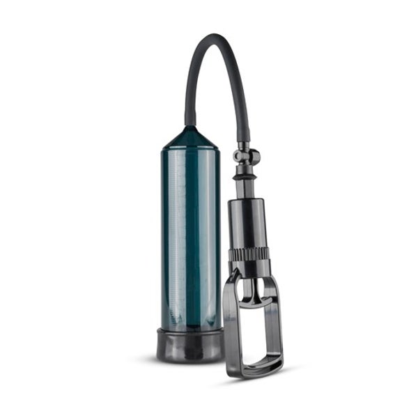 Jack Pump - Penispumpe, schwarz, 28 cm mit Griff, Maßskala (1 Stück) 1 St