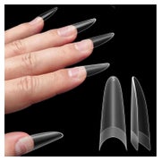 Nagelspitzen Russische Mandel Oval Acryl Russian Almond Half 1 St