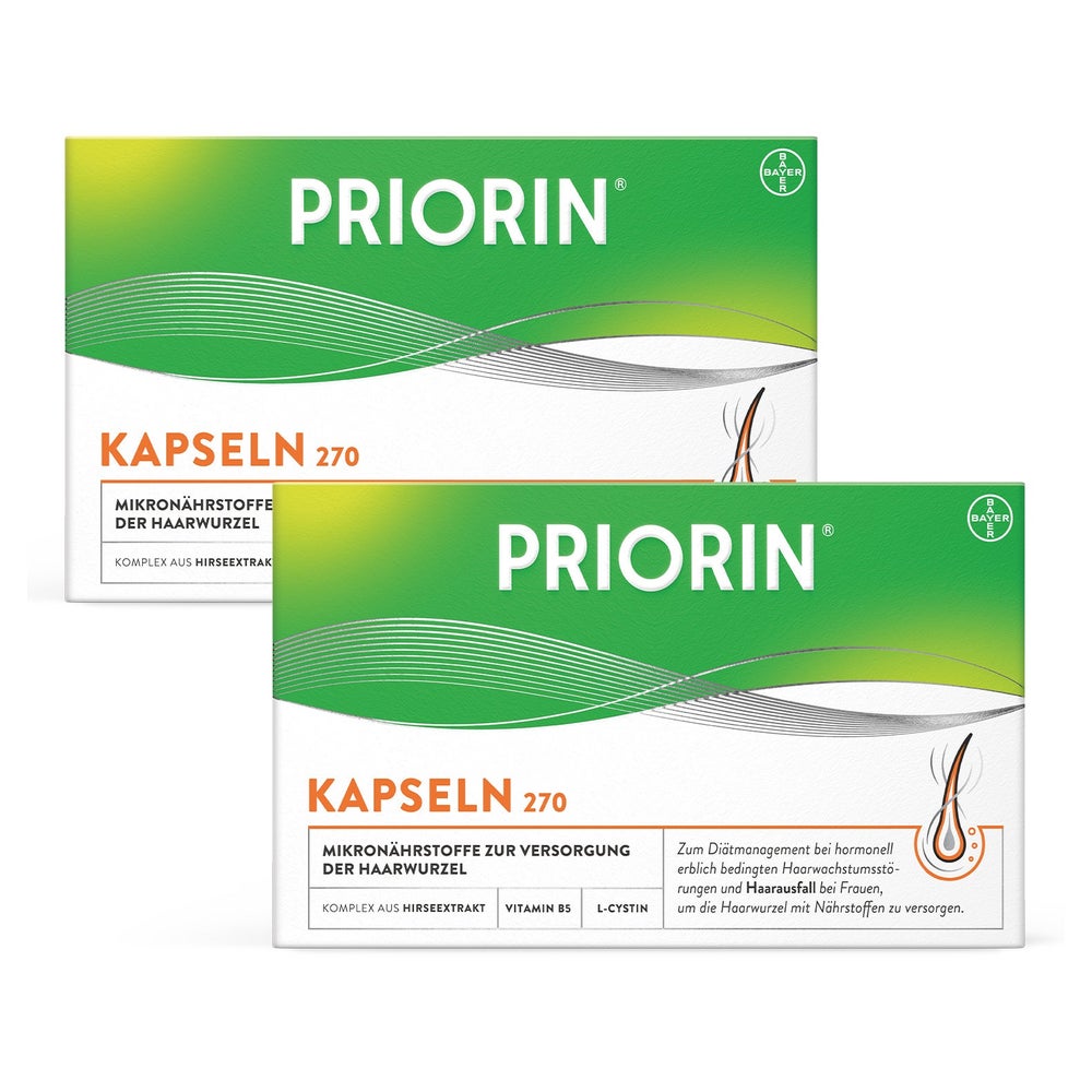 Priorin Kapseln Doppelpack 2X270 St