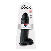 King Cock - Dildo mit Hoden und Saugfuß 30,5cm