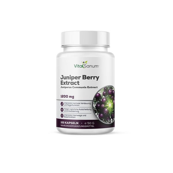 VitaSanum®- Wacholder (Juniperus communis) 500 mg 100 Kapsel  St
