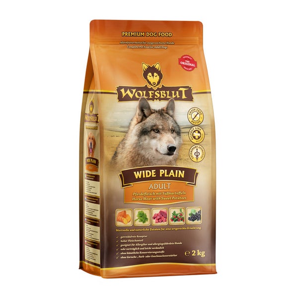 Wolfsblut Wide Plain - Pferd & Süßk. 2,1 kg