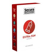Produktabbildung: Extra Fun 48 genoppte Kondome (48 Kondome) 48 St
