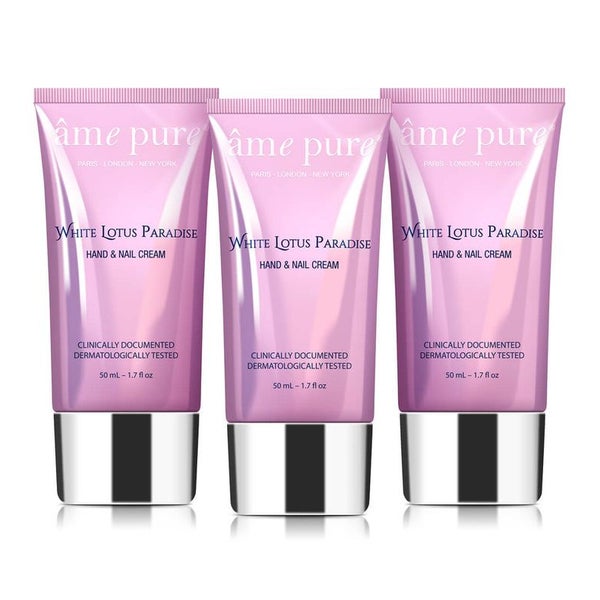 âme pure White Lotus Paradise Handcreme 3er-Set 3 St