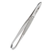 Pinzette mit gekröpfter Spitze rostfrei 8 cm 1 St