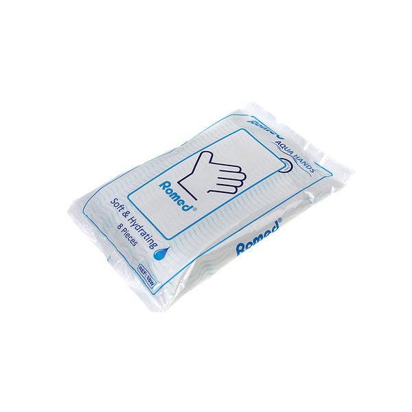 Romed Aqua Hands Waschhandschuhe 8 Stück 8 St