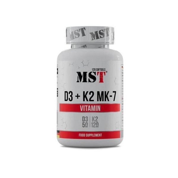 MST - Vitamin D3 + K2 + MK-7 120 Kapseln 120 St