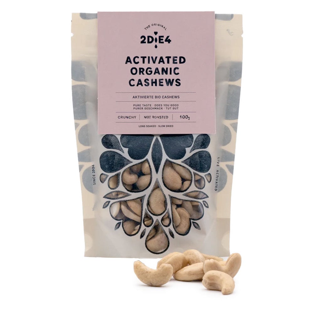 2DiE4 Live Foods: Aktivierte Bio Cashew Nüsse 100 g